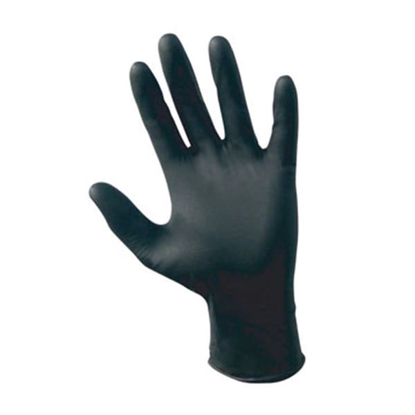 Arett Sales Raven, Disposable Gloves, Nitrile, Black S04G 66511 - main